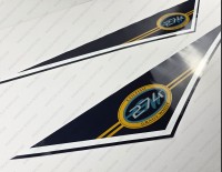 Grady White 274 Sailfish Pendant 1992-1996 Decals Set of 2 x 36" Grady White 274 Sailfish Pendant 1992-1996 Decals Set of 2 x 36"